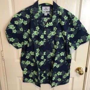 28 PALMS Short Sleeve Button Down Shirt